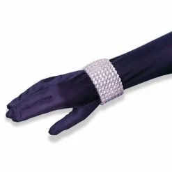 Rhinestone Bracelet Elastic