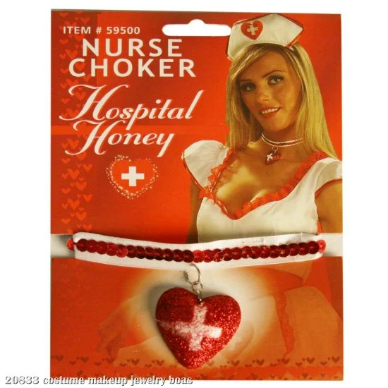 Hospital Honey - Nurse Choker 1 Hospital Honey - Nurse Choker