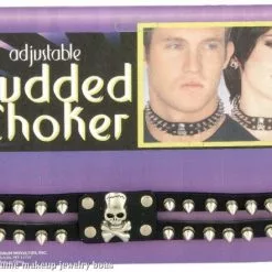 Studded Skull Choker