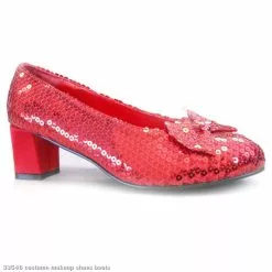 Judy Sequin (Red) Adult Shoes