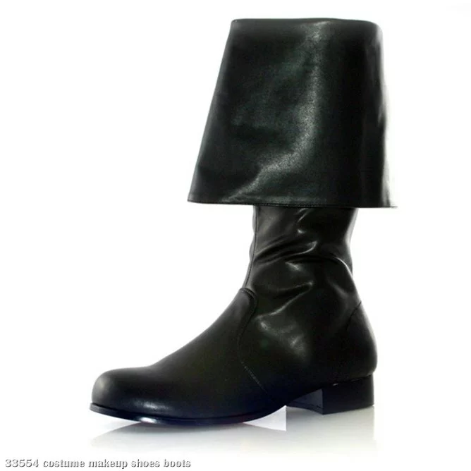 Hook (Black) Adult Boots 1 Hook (Black) Adult Boots