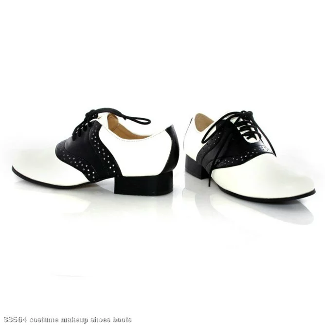 Saddle (Black/White) Child Shoes 1 Saddle (Black/White) Child Shoes