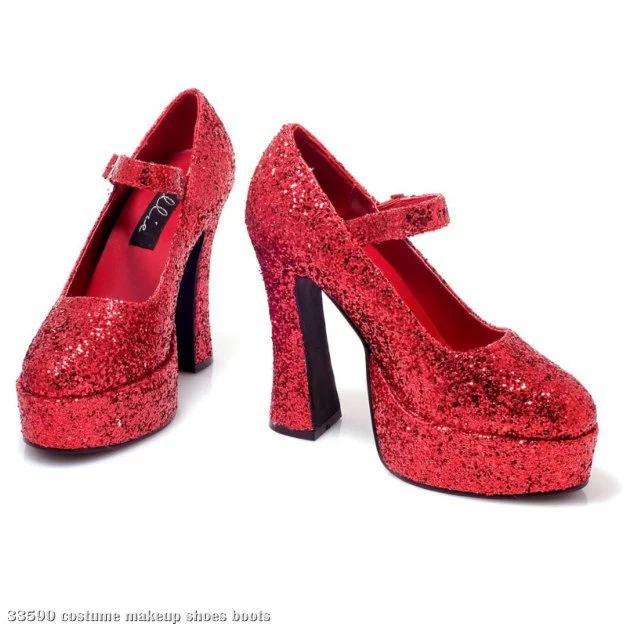 Sexy Eden (Red Glitter) Adult Shoes 1 Sexy Eden (Red Glitter) Adult Shoes