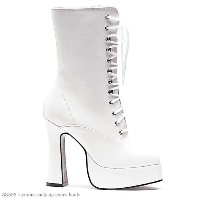 Dolly White Adult Boots 1 Dolly White Adult Boots