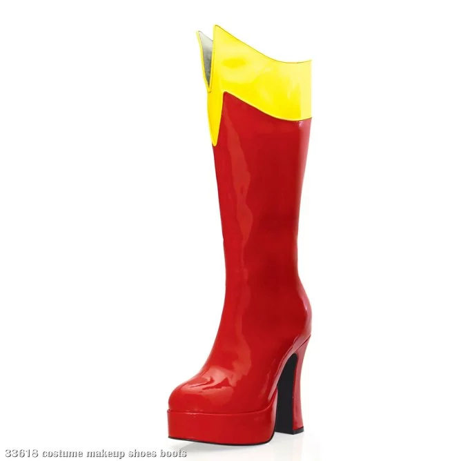 Cosmic (Red/Yellow) Adult Boots 1 Cosmic (Red/Yellow) Adult Boots
