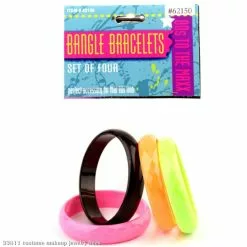 80's Bangle Bracelet Set (4 Piece)