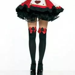 Thigh High Playing Card Stockings