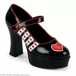 Queen Of Hearts Adult Shoes