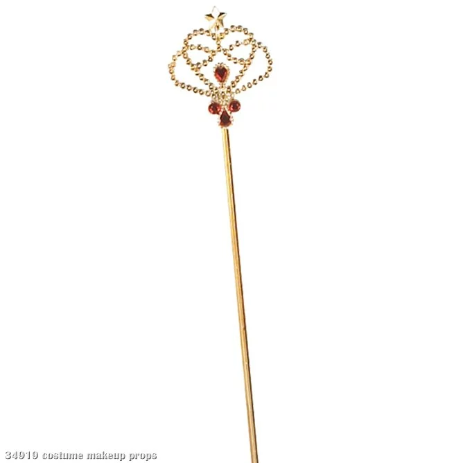 Red And Gold Princess Wand 1 Red And Gold Princess Wand