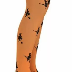 Witch (Orange) Child Tights