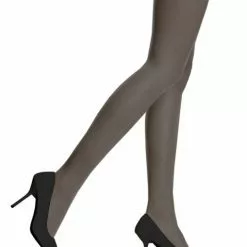 Control Top Pantyhose Black - Plus Adult