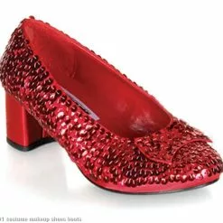 Judy (Red Sequin) Adult Shoes - Wide Width