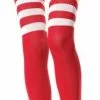 Athletic Ribbed Thigh Highs Adult