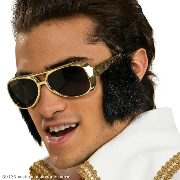 Elvis Glasses With Sideburns 1 Elvis Glasses With Sideburns
