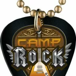 Camp Rock Guitar Pick Necklace