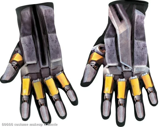 Transformers Bumblebee Child Gloves 1 Transformers Bumblebee Child Gloves