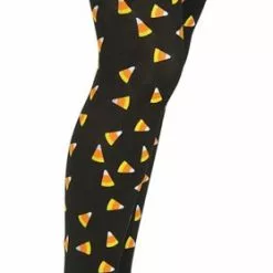 Child Candy Corn Print Tights