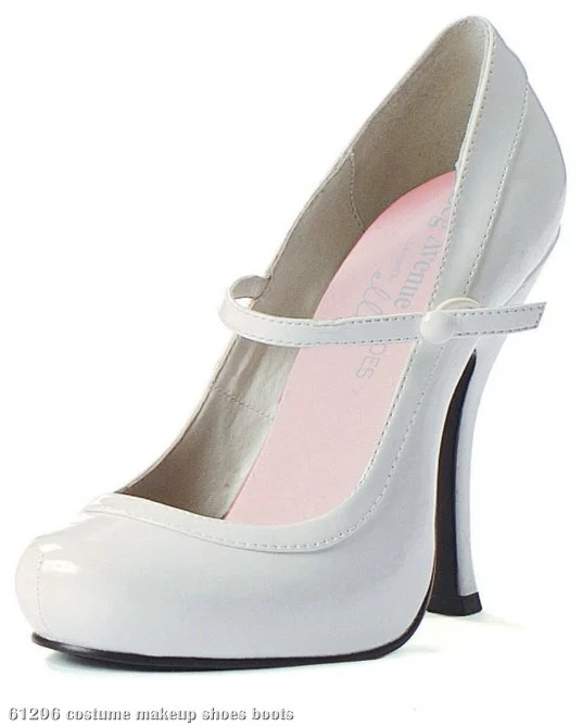 Babydoll (White) Adult Shoes 1 Babydoll (White) Adult Shoes