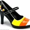 Candykorn High-Heel Adult Shoes