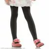 Black Opaque Tights Child