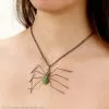 Spider Necklace (Green)