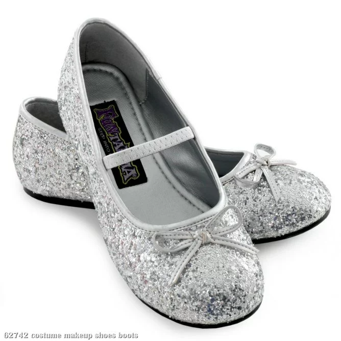 Sparkle Ballerina (Silver) Child Shoes 1 Sparkle Ballerina (Silver) Child Shoes