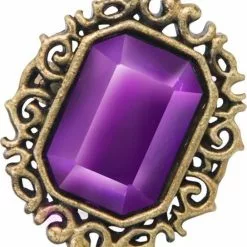 Gothic Jewelled Ring Adult