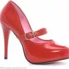 Lady Jane (Red) Adult Shoes