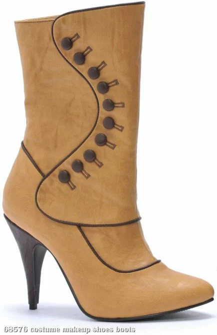 Ruth Victorian (Tan) Adult Boots 1 Ruth Victorian (Tan) Adult Boots