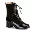 Lace-Up Black Boots Child