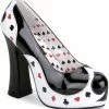 Queen Of Hearts Heels Adult