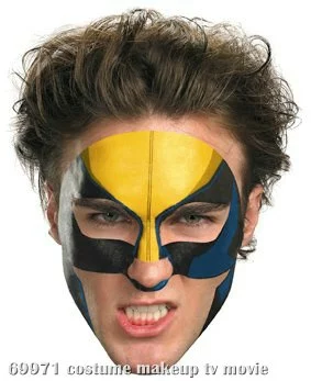 Wolverine Face Tattoo 1 Wolverine Face Tattoo
