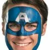 Captain America Face Tattoo