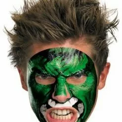 Hulk Face Tattoo