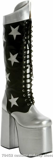 KISS Starchild Deluxe Adult Boots 1 KISS Starchild Deluxe Adult Boots