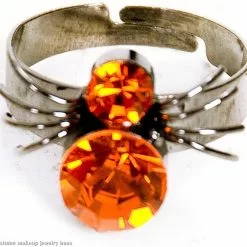 Spider Gem Ring Child
