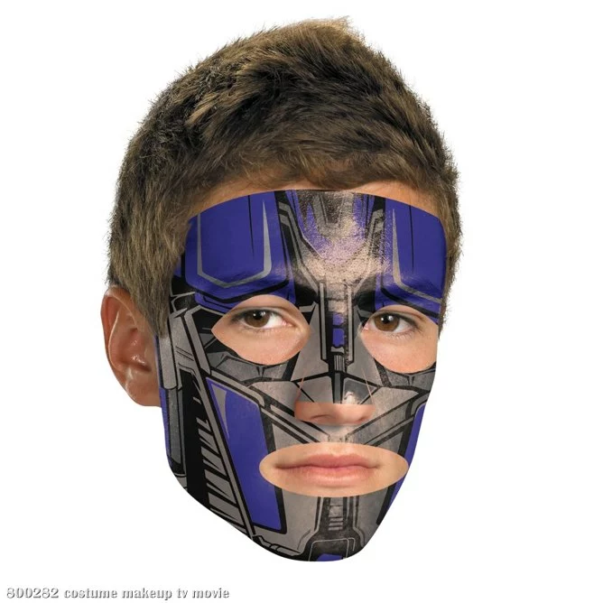 Transformers 3 Dark Of The Moon Movie - Optimus Face Tattoo 1 Transformers 3 Dark Of The Moon Movie - Optimus Face Tattoo