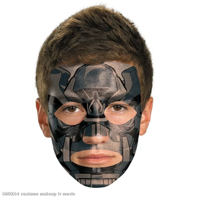 Transformers 3 Dark Of The Moon Movie - Iron Hide Face Tattoo 1 Transformers 3 Dark Of The Moon Movie - Iron Hide Face Tattoo