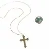 Pirates Of The Caribbean 4 On Stranger Tides - Angelica Cross Necklace And Ring