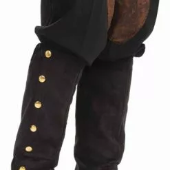 Steampunk Male Spats Black Adult