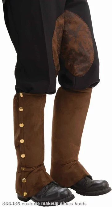 Steampunk Male Spats Brown Adult 1 Steampunk Male Spats Brown Adult