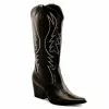 Western Cowboy (Black) Female Adult Boots