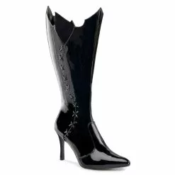 Darkness (Black Patent) Adult Boots