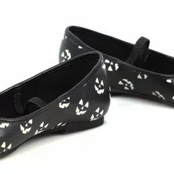 Glow In The Dark Pumpkin Ballet Flat Child Shoes