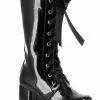 Black Lace - Up Child Boots