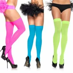 Neon Thigh Highs (Adult)